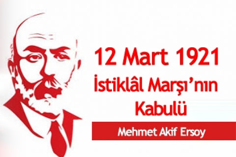 İstiklal Marşı’nın kabulünün 96. Yılı