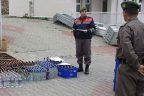 Jandarmadan kaçak içki operasyonu