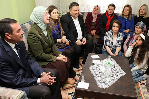 Ramazanoğlu, Honaz’dan ‘Evet’ istedi