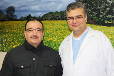 Gazi Derneği başkanı şifa buldu