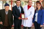 Çal hastanesine hayırsever desteği