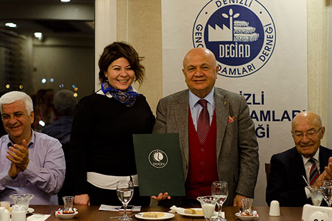 Sarar, DEGİAD’a konuk oldu