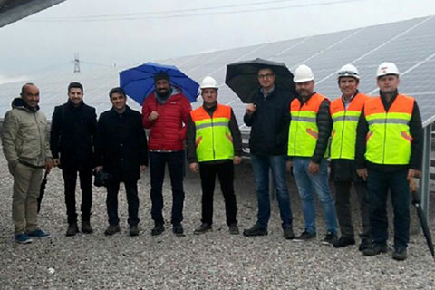 Deniz Tekstil Güneş Enerji Santrali üretime başladı