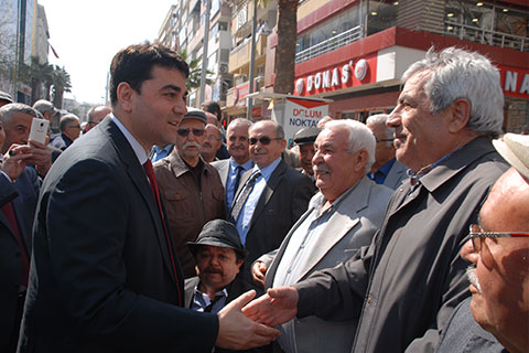 DP Genel Başkanı Gültekin Uysal, Denizli’ye ‘Hayır’ için geldi