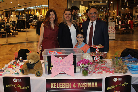 Ulusal Kelebek Projesi standı Forum Çamlık’ta