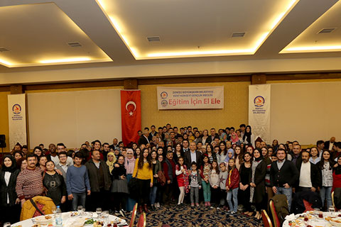 Başkan Zolan öğrencilerle buluştu, YGS öncesi moral verdi
