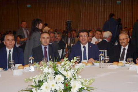 Zeybekci esnaf odaları ile buluştu