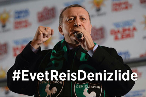 #EvetReisDenizlide rüzgarı