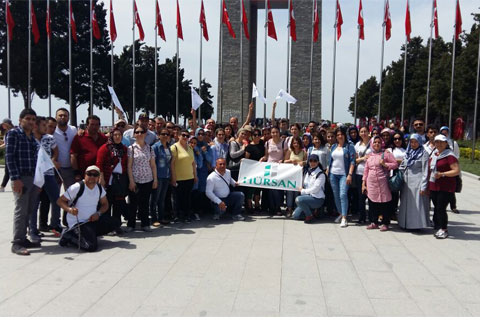 PATRON İŞÇİLERİNİ GEZİYE GÖNDERDİ