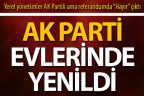 AK Parti kendi evlerinde yenildi