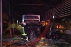 DDH garajında ambulans kundaklandı