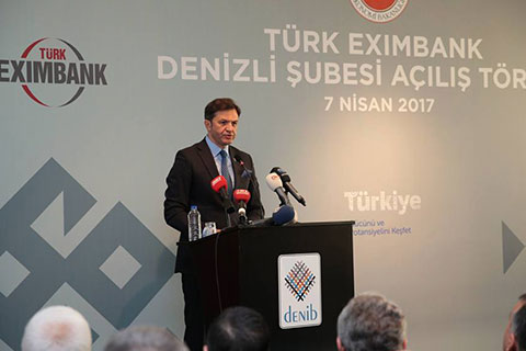 Türk Eximbank Şubesi’ne görkemli açılış