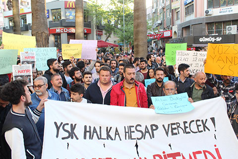 Olaysız ‘Hayır’ eylemi
