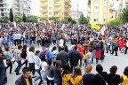Denizli’de 1 Mayıs kutlaması Ulus Kavşağı’nda