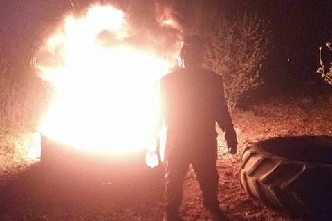 Meyve çiçeklerini zirai don tehlikesinden korumak için büyük seferberlik