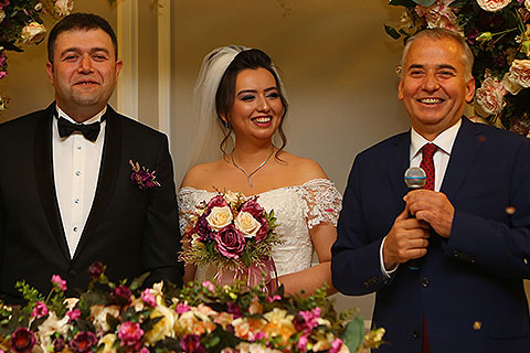 Denizli bu düğünde buluştu