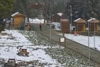Denizli’de kar var, baharı beklerken kış geri geldi