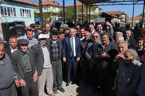 Başkan Zolan baba ocağında Evet’i anlattı