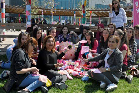 PAÜ’de kansere dikkat çeken proje