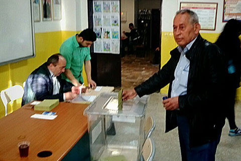 Oy verme işlemi başladı