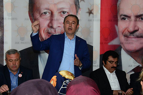 Tin, Bozkurt halkıyla buluştu
