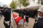 Şehit polise son görev