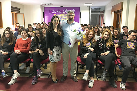 Uğur öğrencileri Polat’la buluştu