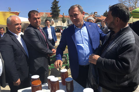 Tin, Serinhisar ve mahallelerindeydi