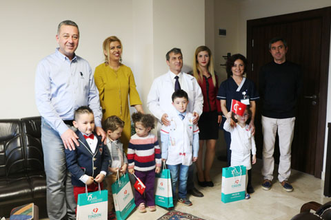 Bir günlüğüne doktor oldular