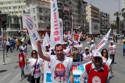 Denizli’de 1 Mayıs kutlamaları