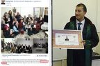 Hakim adayı Arıkan, referandum çalışmalarına katılmış