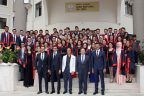 Yaptırdığı okulun törenine katıldı