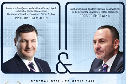 Prof. Dr. Kerem Alkin ve Prof. Dr. Emre Alkin BASİAD üyeleriyle buluşuyor
