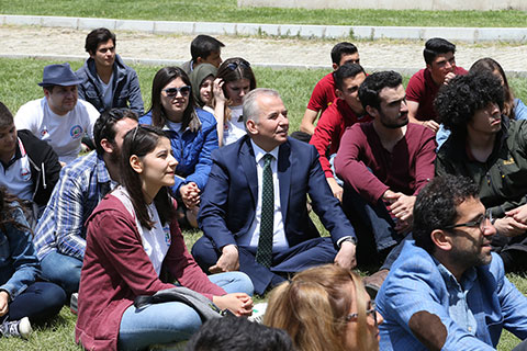 Başkan Zolan, gençlerle buluştu