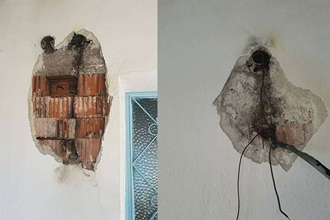 Çameli’de bir eve yıldırım düştü, ev sakinleri büyük tehlike atlattı