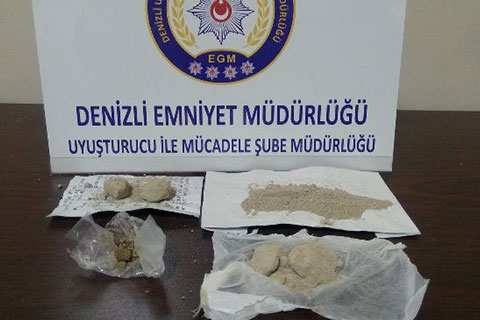 Denizli polisinden büyük torbacı operasyonu