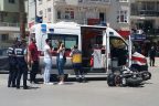 Çınar Meydanı’nda korkutan kaza
