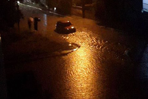 Denizli yağmura teslim