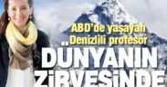 Bekillili Prof. Gülnur Tumbat, dünyanın sayılı dağcılarından