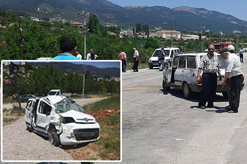 Çameli’de kaza: 4 yaralı