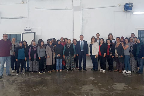 AB’nin hibesiyle Çardak’a kurulan tesis, istihdam yaratacak