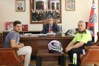 Önce ceza kesildi, sonra hediye verildi