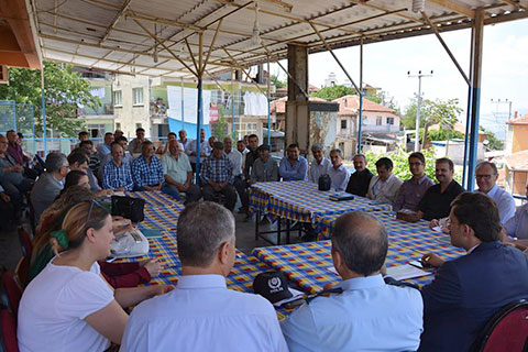 Honaz Kaymakamı sorun dinledi