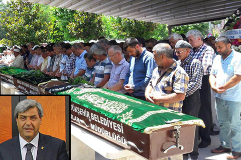 Başkan Şahin son yolculuğuna uğurlandı