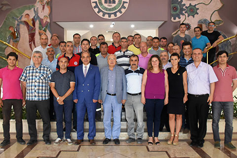 Denizli OSB’de bayramlaşma