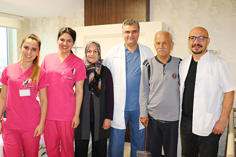 Karnından 4.5 kilogram kist çıkarıldı