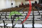 PAÜ davasının görüldüğü salonda sanık sandalyeleri değişiyor