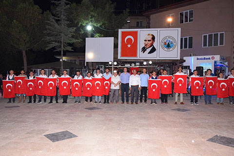 Beyağaç, 38 aslanı için muhteşem bir organizasyon yaptı