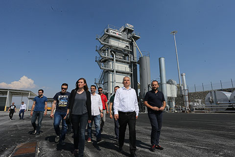 Denizli modern ve çevreci asfalt şantiyesine kavuşuyor