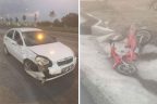 Çardak’ta motosikletle otomobil çarpıştı: 2 ölü